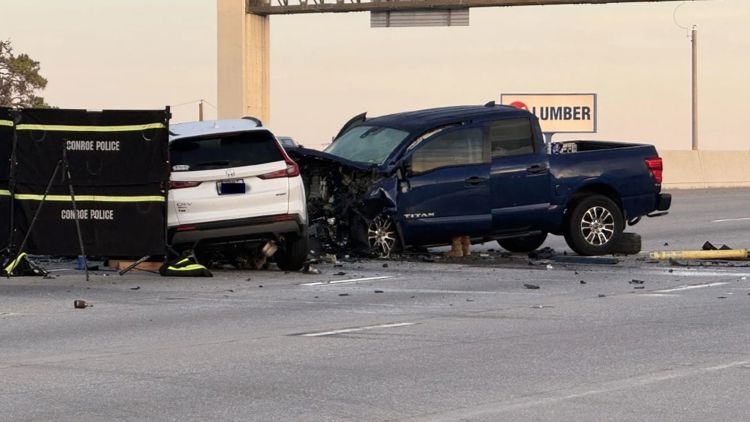 Wrong-way driver crashes head-on into SUV on I-45 in Conroe, killing woman, police say — KHOU 11 (Houston), San Francisco Health news